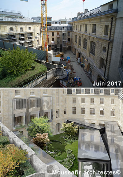 Jardin de l'Institut des civilisations Jardin de l'Institut des civilisations
