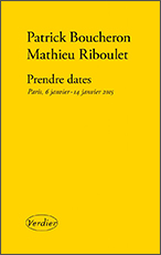 Prendre dates Prendre dates