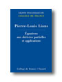 Équations aux dérivées partielles et applications Équations aux dérivées partielles et applications