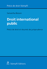 Droit international public. S. Besson Droit international public. S. Besson