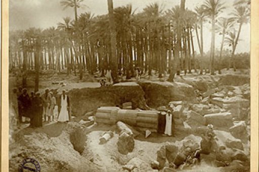 Mitrahineh fouilles Morgan 1892