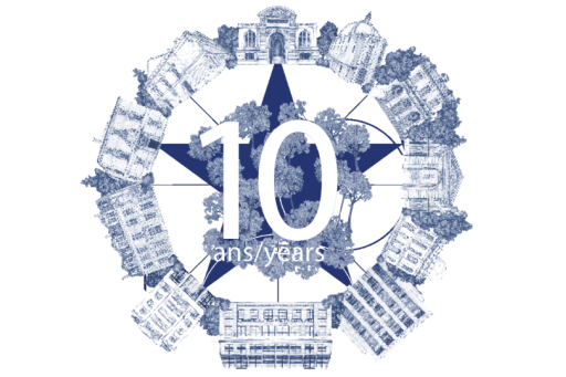 PSL logo 10 ans