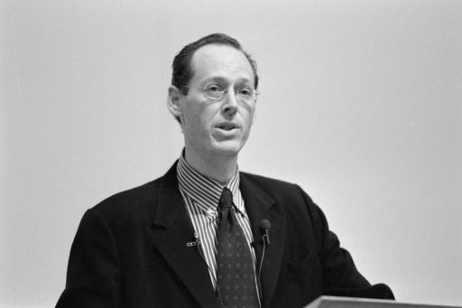 Paul Farmer durant sa leçon inaugurale