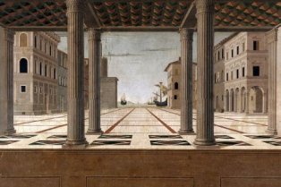 Peinture de Francesco di Giorgio Martini – Architectural Veduta