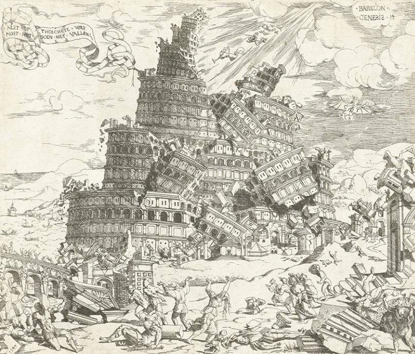 Destruction de la tour de Babel