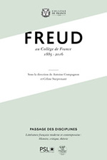 Freud au Collège de France Freud au Collège de France
