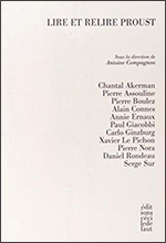 Lire et relire Proust Lire et relire Proust