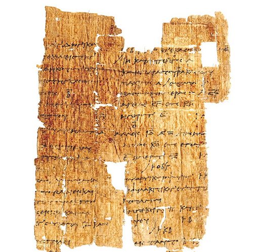 Papyrus comptabilité grecque