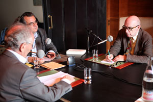 Alain Berthoz et Roland Recht Alain Berthoz et Roland Recht