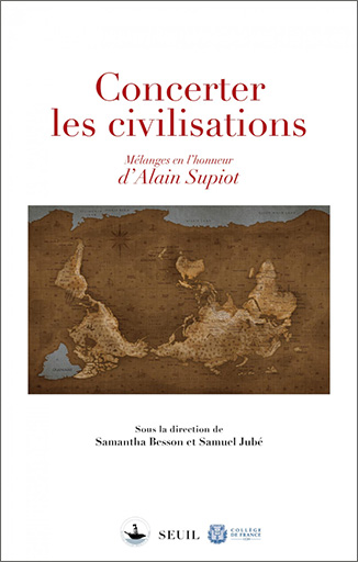 Couverture de l'édition imprimée "Concerter les civilisations" sous la diretcion de Samantha Besson et de Samuel Jubé