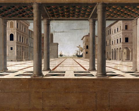 Peinture de Francesco di Giorgio Martini (attributed) : Architectural Veduta