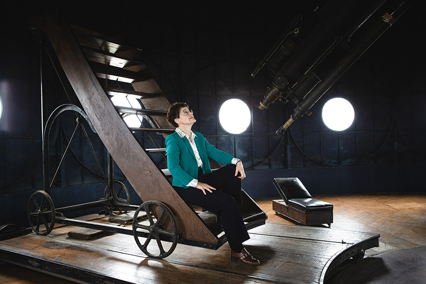 Françoise Combes, à l'Observatoire de Paris