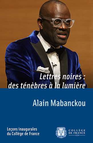 Couverture de l'édition numérique de la leçon inaugurale d'Alain Mabanckou