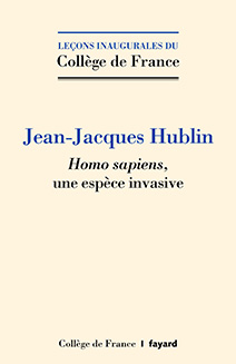 Couverture de l'édition imprimée de la leçon inaugurale de Jean-Jacques Hublin