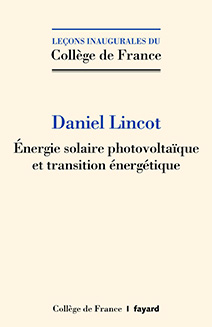 Couverture de l'édition imprimée de la leçon inaugurale de Daniel Lincot