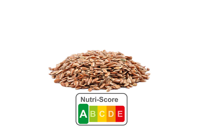 Présentation de l’étiquetage des aliments à l’aide du Nutri-Score des graines de lin