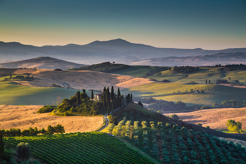 Paysage de Toscane