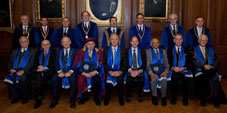 Cérémonie de remise du titre de Docteur Honoris Causa à Pierre Corvol par l'Université Semmelweis à Budapest le 16 novembre 2012
