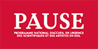 Logo PAUSE (Programme national d'accueil en urgence des scientifiques et des artistes en exil