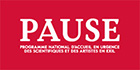 Logo PAUSE（国家科学与艺术流亡紧急计划