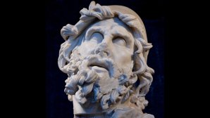 Tête d’Ulysse issue d’un groupe de sculptures représentant le héros tuant le cyclope Polyphème