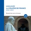 Cover of a Collège de France yearbook