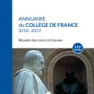 Couverture d'un Annuaire du Collège de France