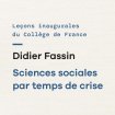 Didier Fassin's opening lecture, Collège de France