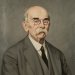 Portrait of Arsène d'Arsonval, painted by Edgar-Adrien-Jean Aillet, 1883-1959
