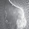 Air movements encountering an inclined curved surface. Chronophotography on a fixed plate, Etienne-Jules Marey, 1901