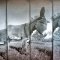 Cut-out photo of a donkey