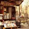 Photo of an outdoor bookshop, credits: Ayman Yusuf/Licence Unsplash