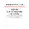 Leçons sur la volonté de savoir by Michel Foucault, Éditions du Seuil