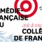 The Comédie-Française at the Collège de France: a series of meetings