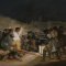 tableau de Goya représentant une scène de fusillade