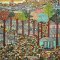 Painting by Etienne Chavannes, "Champêtre Limonade", 1996