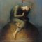Peinture de George Frederic Watts intitulée "Hope"