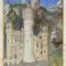 Frères de Limbourg, « La Tentation du Christ », Très Riches Heures du duc de Berry (1411-1416), musée Condé, Ms.65, f° 161v.