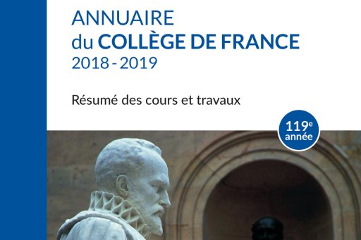 Annuaire du Collège de France 2018-2019 (119e édition)