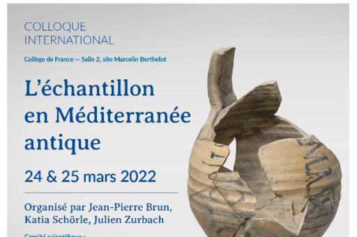 Samples in the ancient Mediterranean" conference poster