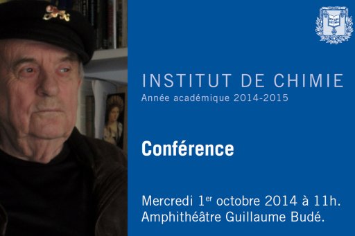 Conference by Jean-Michel Savéant