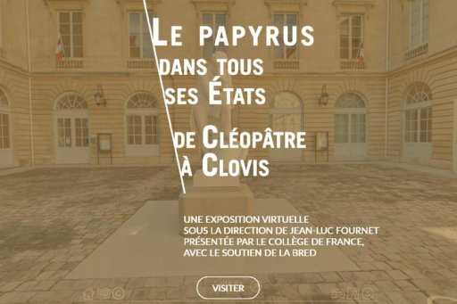 Papyrus virtual exhibition