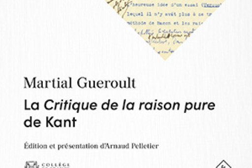 Couverture du livre de Martial Gueroult : La Critique de la raison pure de Kant