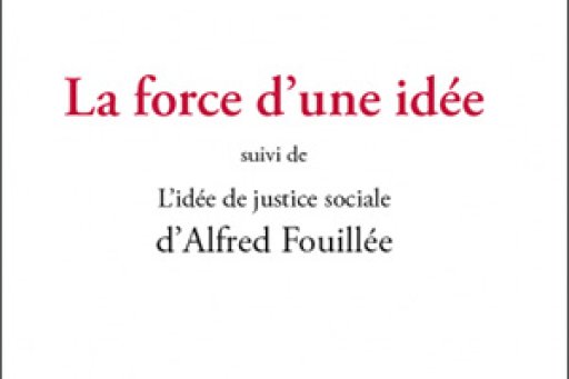 Couverture de l'édition imprimée "La Force d'une idée" d'Alain Supiot