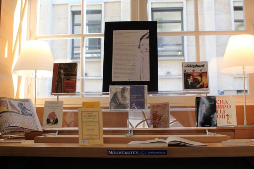 A selection of works on Champollion at the heritage library