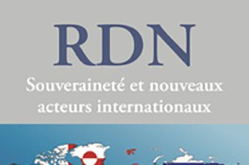 Couverture de la revue "RDN. Souvenrainté et nouveaux acteurs internationaux", numéro 847