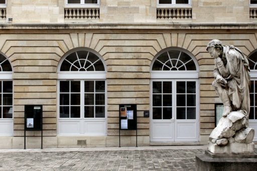 View of the Patrimonial Library from the Champollion courtyard