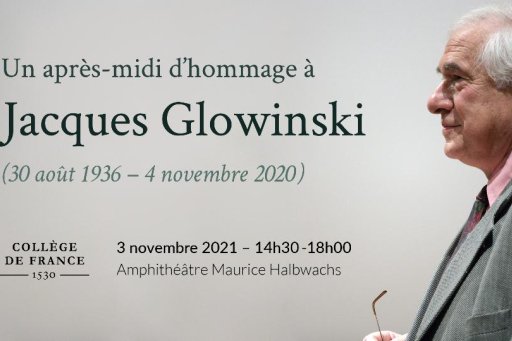 Un après-midi d'hommage à Jacques Glowinski
