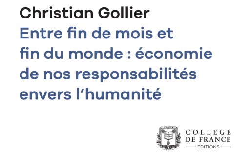 Couverture de l'édition numérique de la leçon inaugurale du Pr Gollier