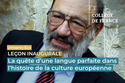 Leçon inaugurale d'Umberto Eco